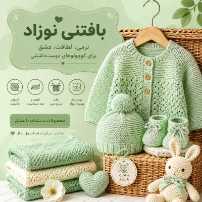 قیمت بافتنی نوزاد چگونه تعیین می‌شود؟